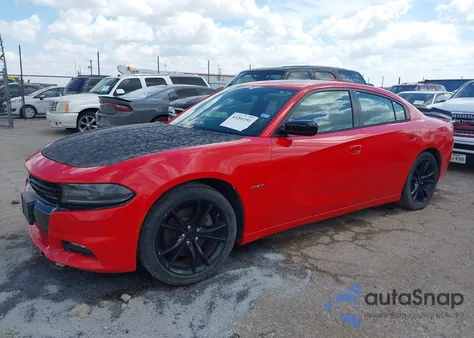2016 Dodge Charger R/T из США, поврежденный, VIN 2C3CDXCT3GH115590